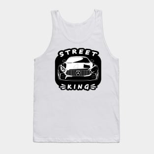 Sportscar Illustration Tank Top